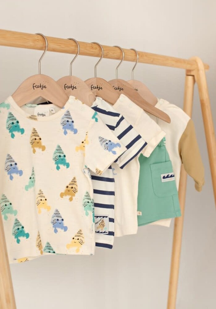 Feetje T-shirt AOP - Lazy Days Offwhite