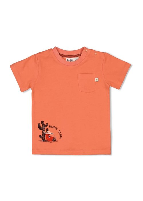 Feetje Feetje T-shirt - Desert Fiesta Koraal
