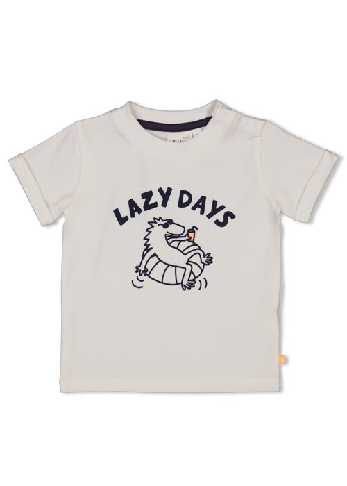 Feetje Feetje T-shirt - Lagoon Legends Wit