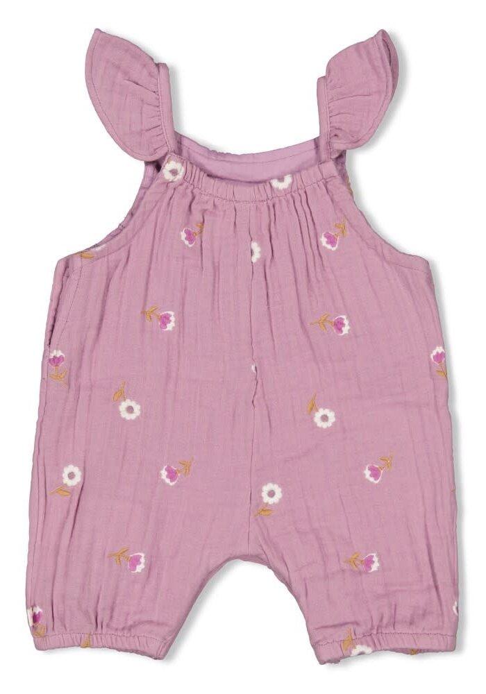 Feetje Jumpsuit mousseline AO embroidery - Flower Ranch Violet