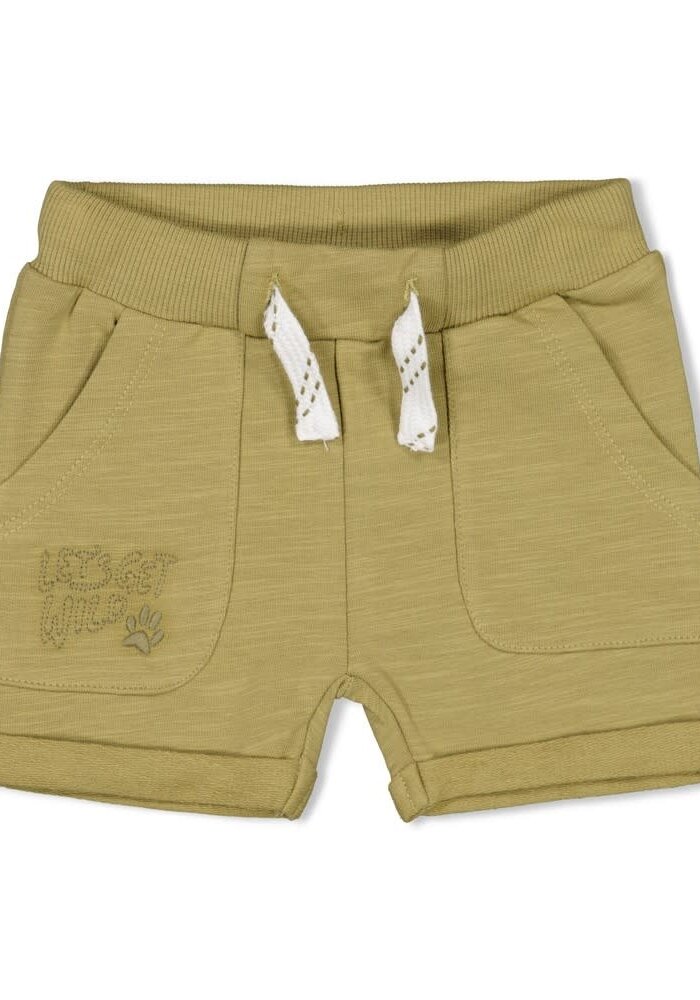 Feetje Short - Safari Savage Groen