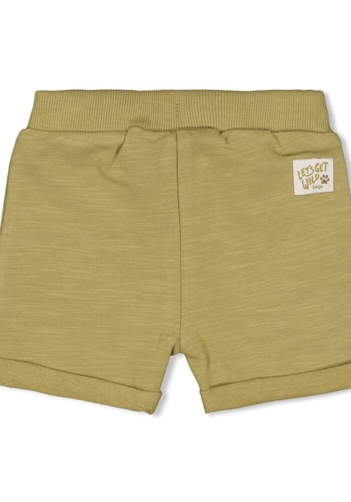 Feetje Short - Safari Savage Groen