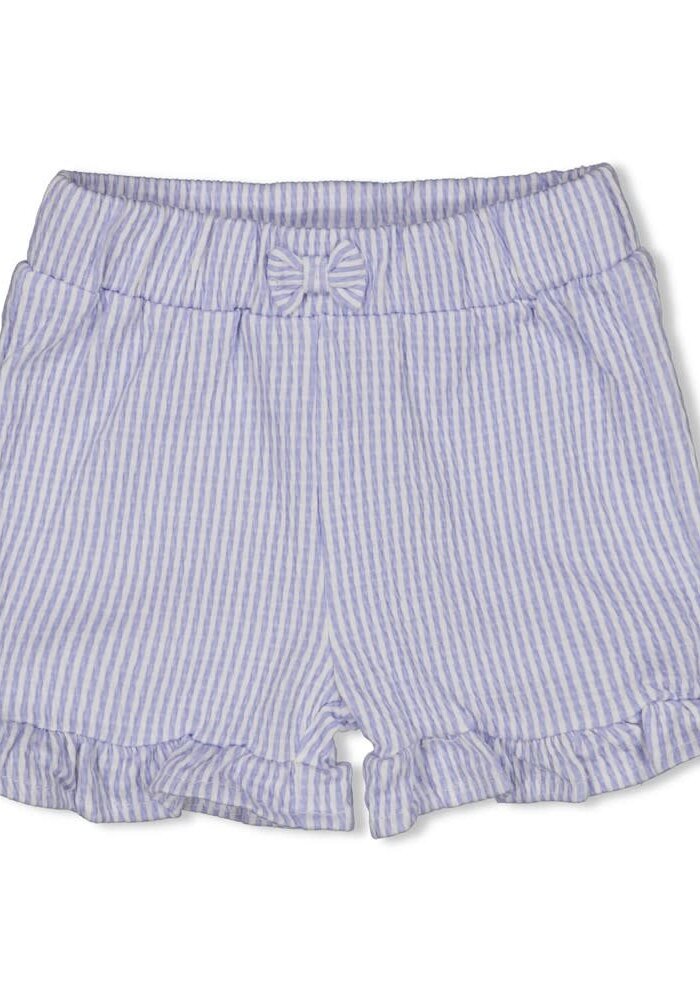 Feetje Short streep crinkle - Sea La Vie Lavendel