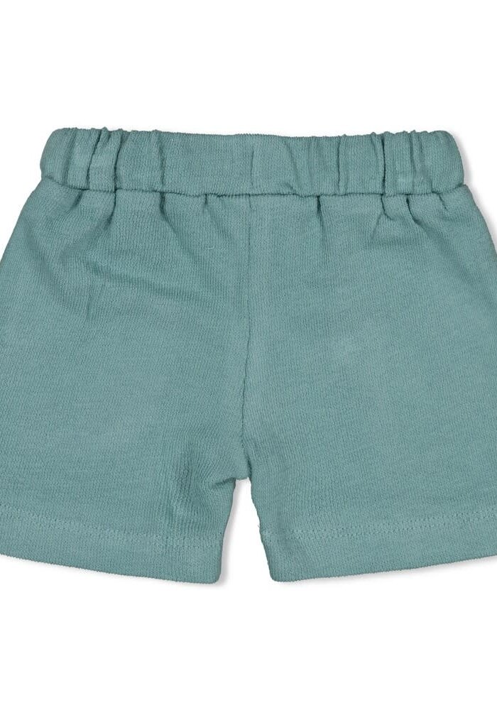 Feetje Short - You Croc my World Zeegroen