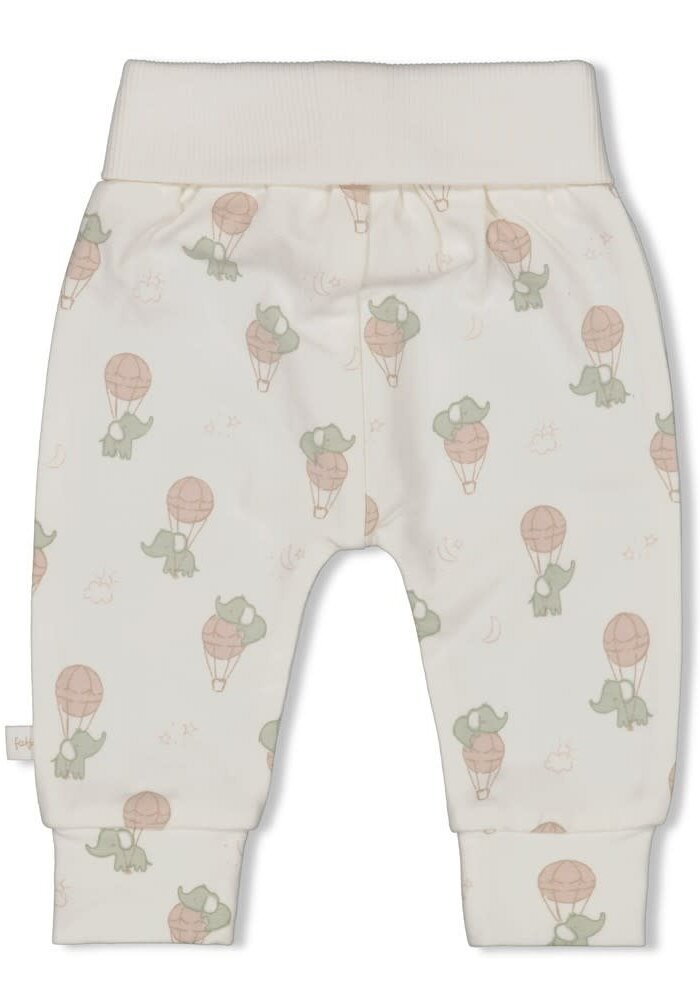 Feetje Broek AOP - Elephant Offwhite