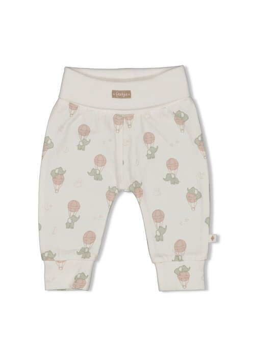 Feetje Feetje Broek AOP - Elephant Offwhite
