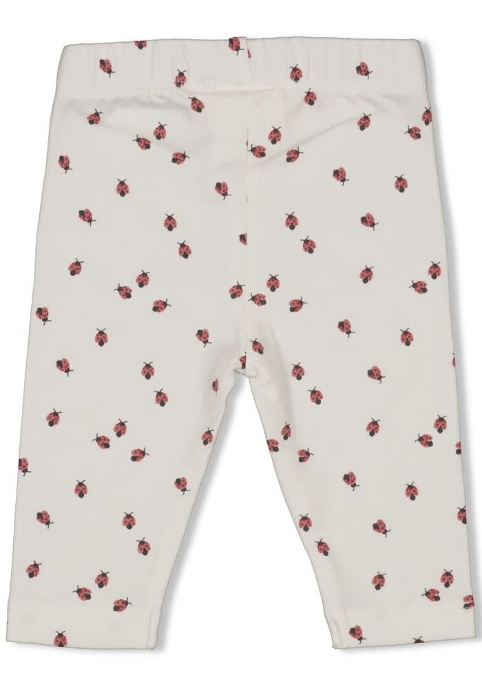 Feetje Legging AOP - Ladybug Offwhite