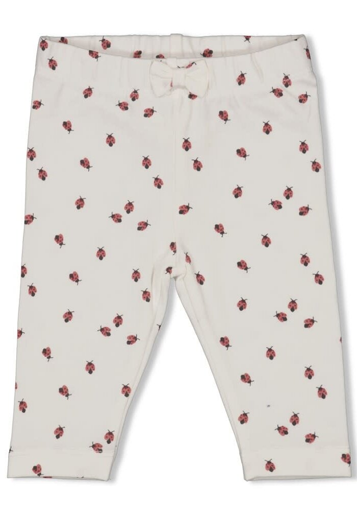 Feetje Legging AOP - Ladybug Offwhite