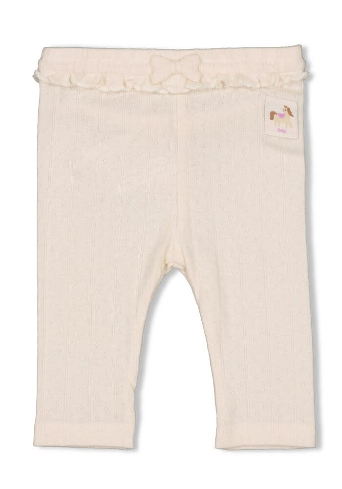Feetje Legging - Flower Ranch Offwhite