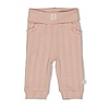 Feetje Broek pointelle rib - Delicate Flower l.Roze