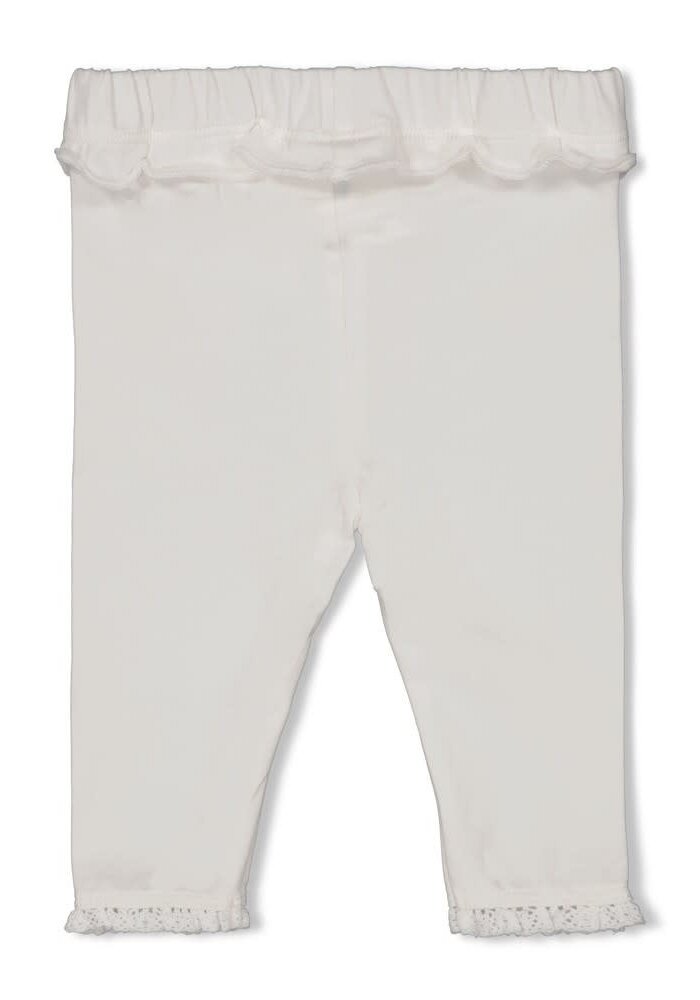 Feetje Legging - Delicate Flower Offwhite