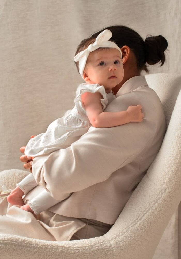 Feetje Legging - Delicate Flower Offwhite