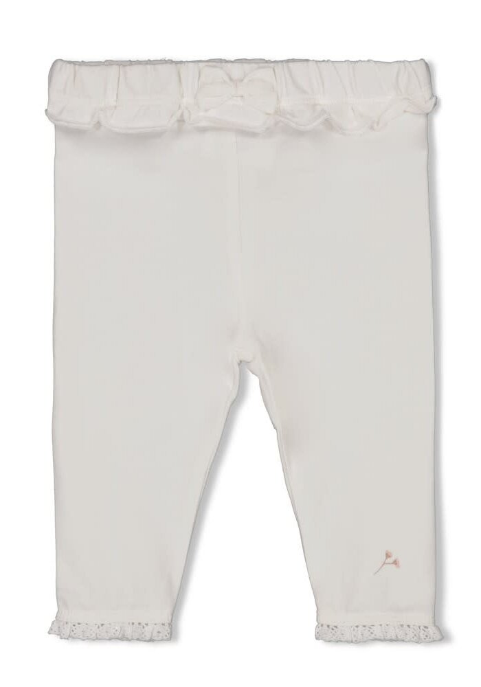 Feetje Legging - Delicate Flower Offwhite