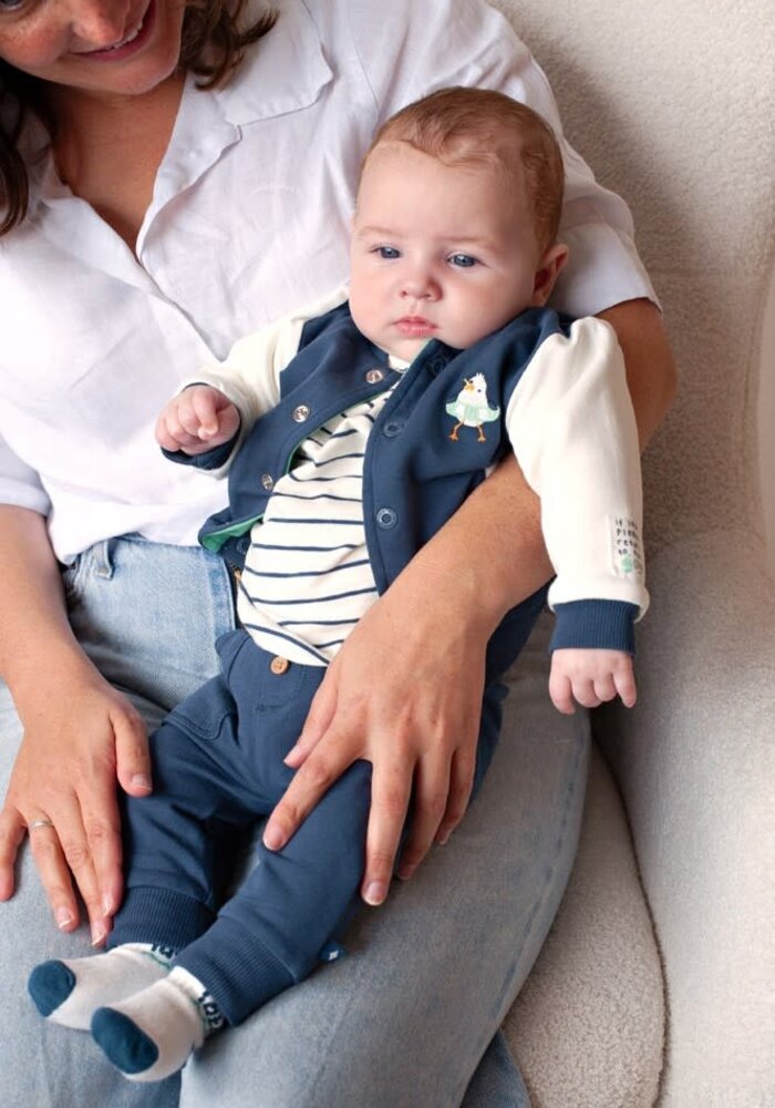 Feetje Broek - Seaside Happiness Indigo