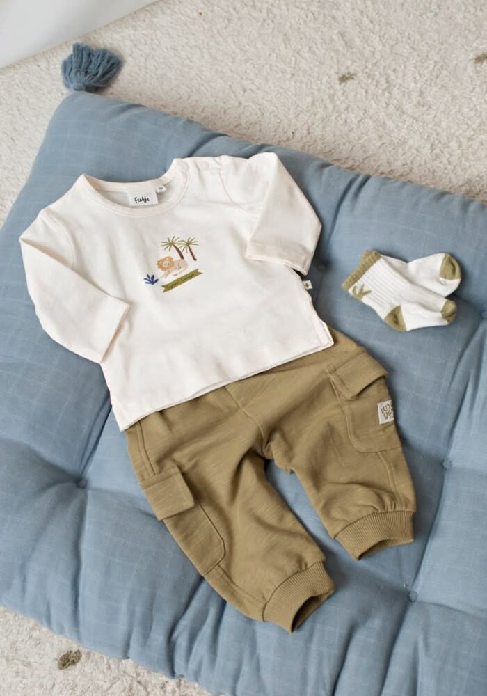 Feetje Broek - Safari Savage Groen