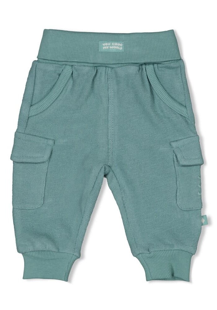 Feetje Broek - You Croc my World Zeegroen