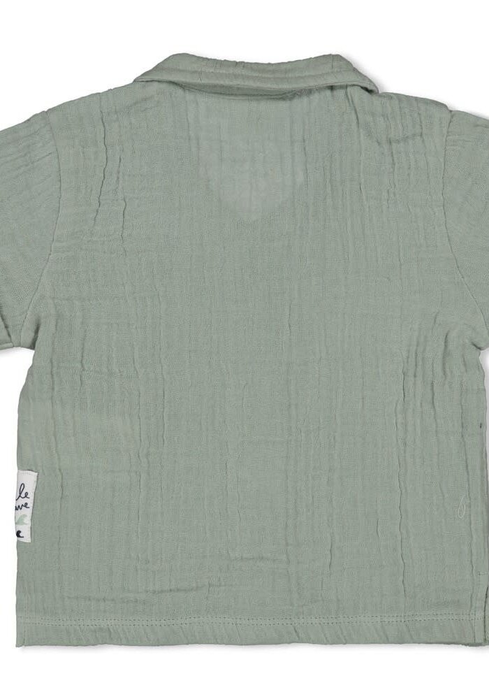 Feetje Blouse mousseline - Summer Woven Zeegroen