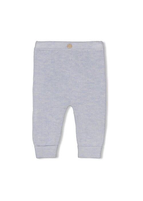 Feetje Feetje Broek gebreid - The Knits Blauw melange