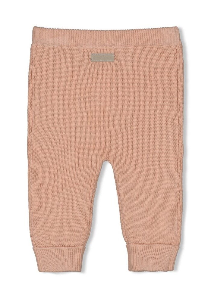 Feetje Broek gebreid - The Knits Roze