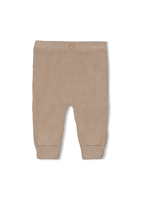 Feetje Feetje Gebreide Babybroek | The Knits – Zand Melange