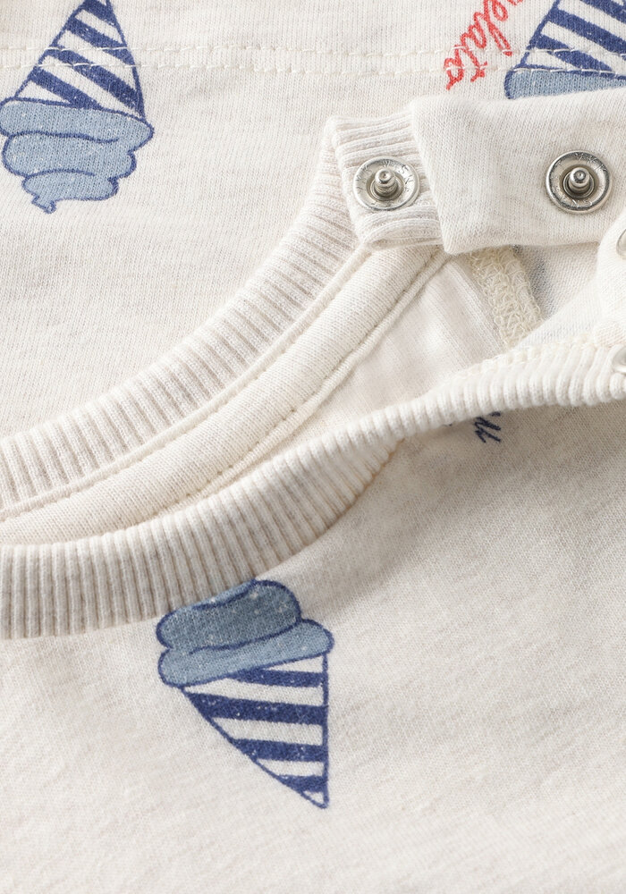 Noppies Tee SS AOP Sand