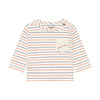 Noppies Tee LS stripe White