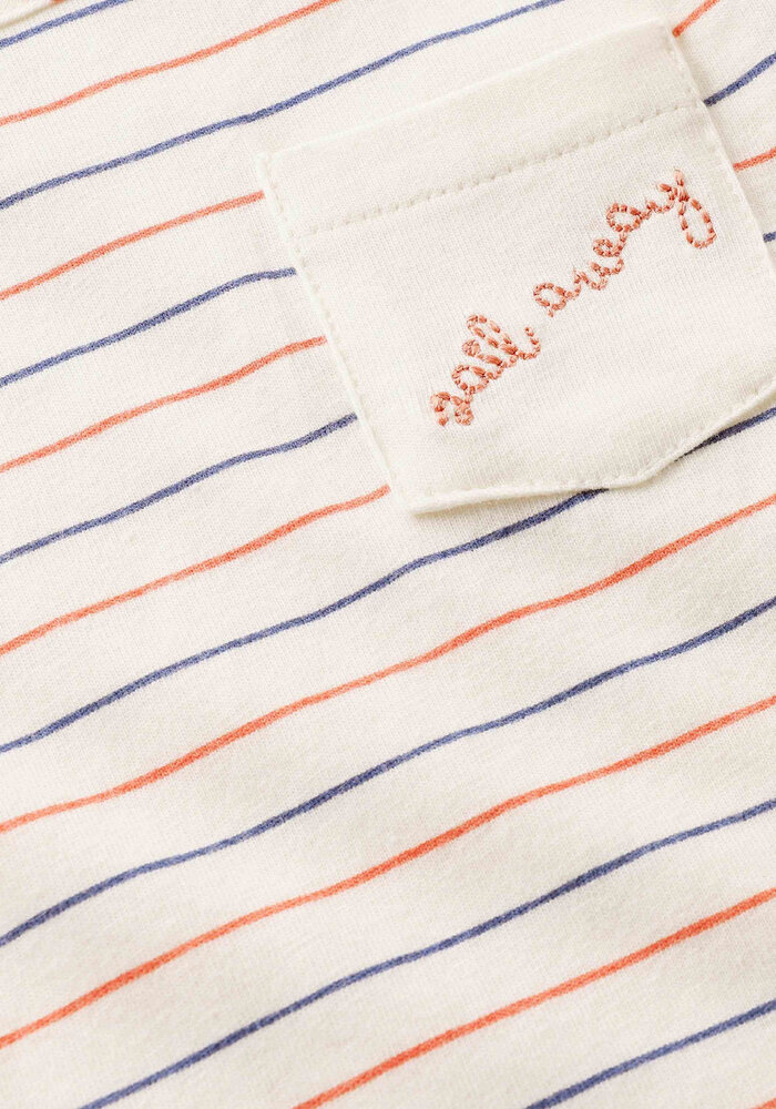 Noppies Tee LS stripe White