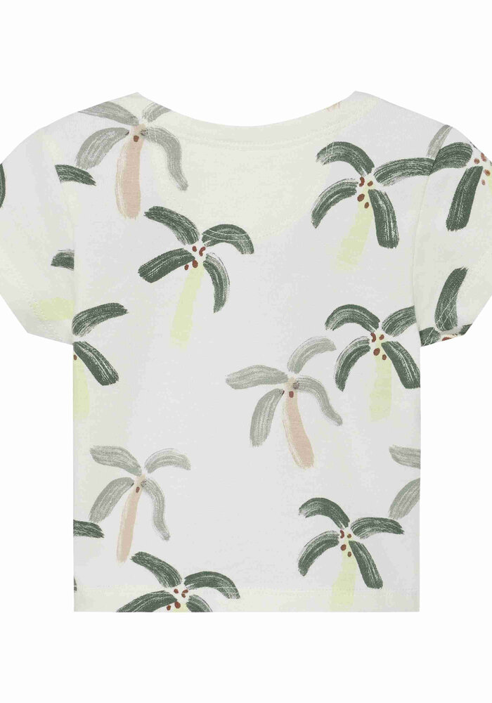 Noppies Tee SS AOP White