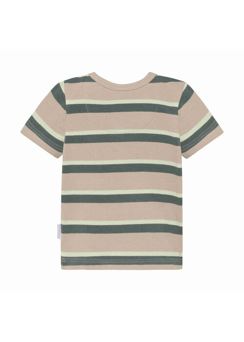 Noppies Noppies Tee SS stripe Brown