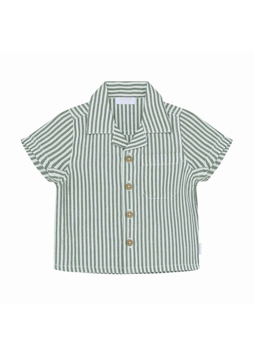 Noppies Noppies Shirt SS stripe Khaki