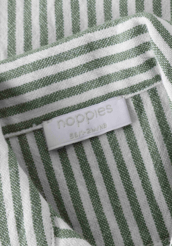 Noppies Shirt SS stripe Khaki