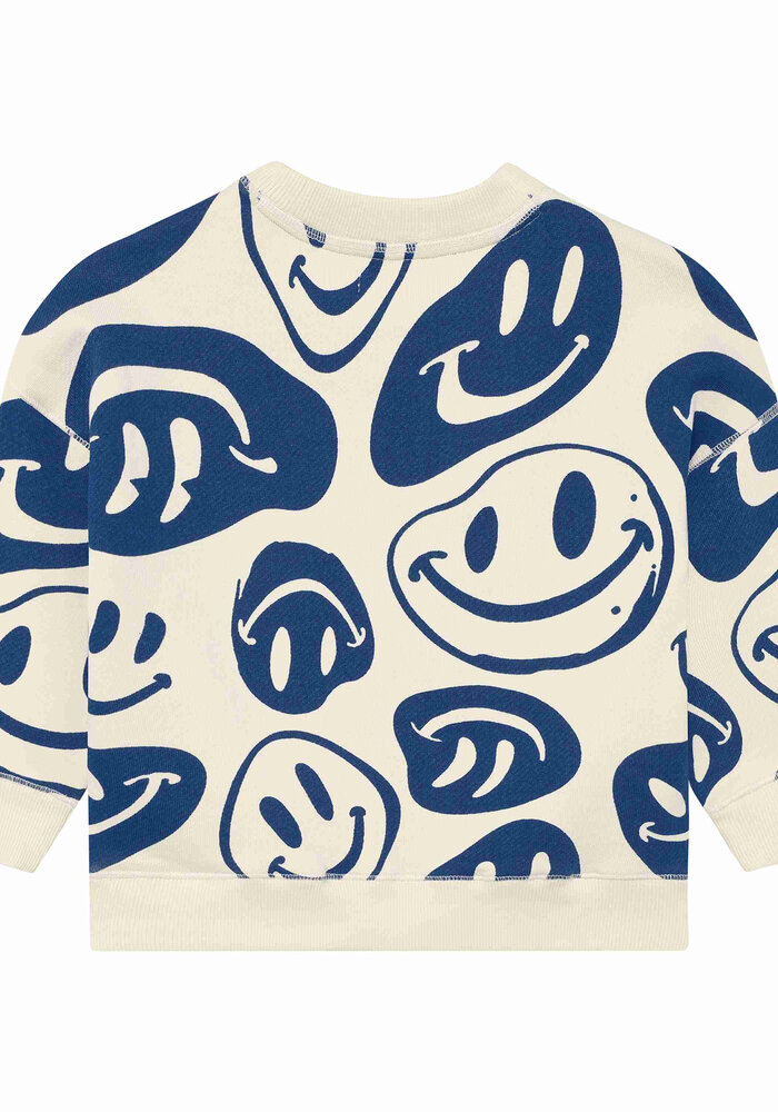 Noppies Sweater LS AOP White