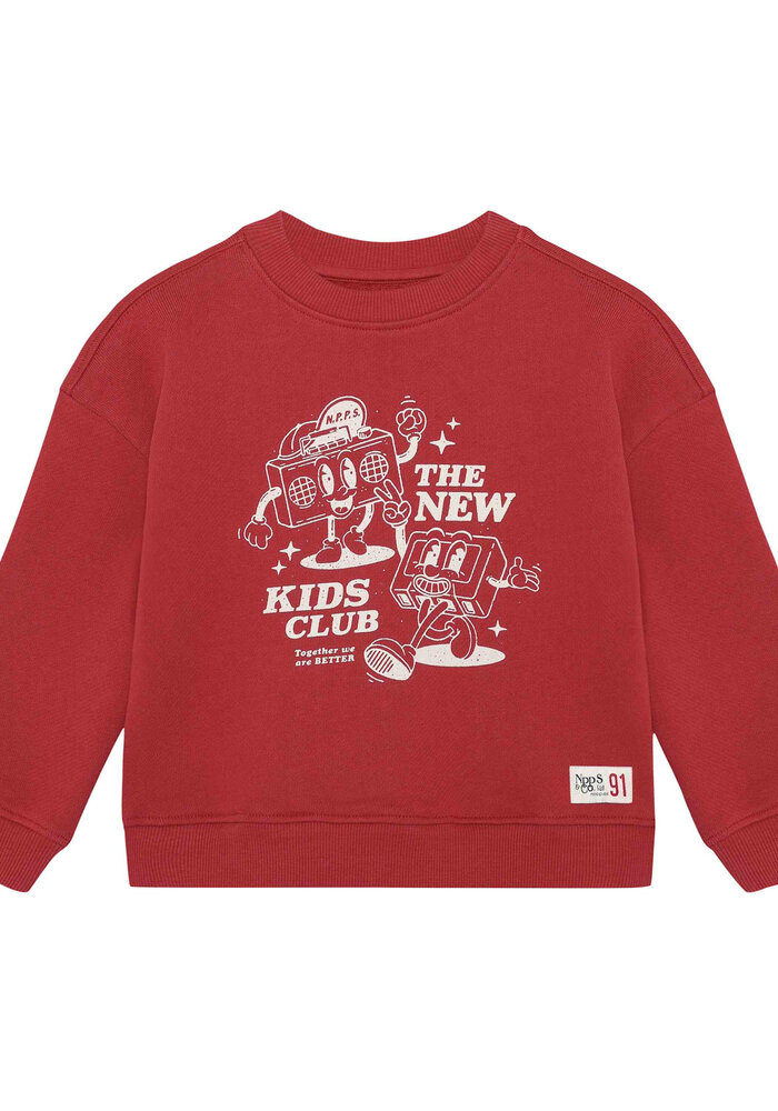 Noppies Sweater LS Red