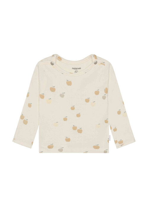 Noppies Noppies Tee LS AOP White &