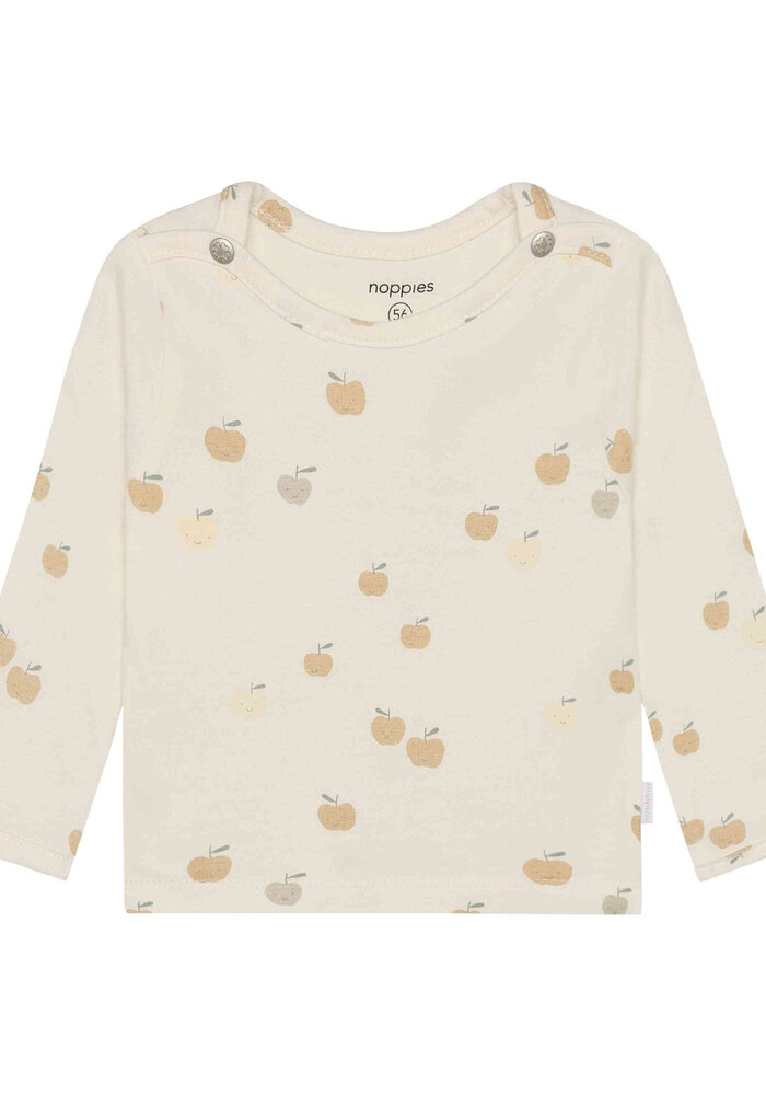 Noppies Tee LS AOP White &