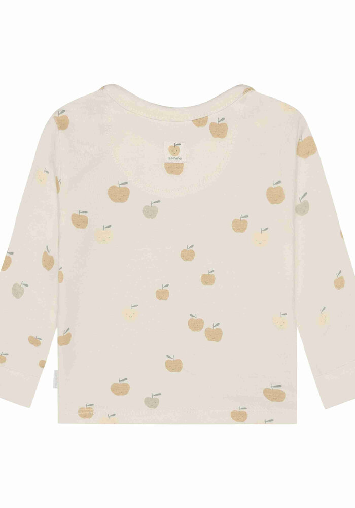 Noppies Tee LS AOP White &