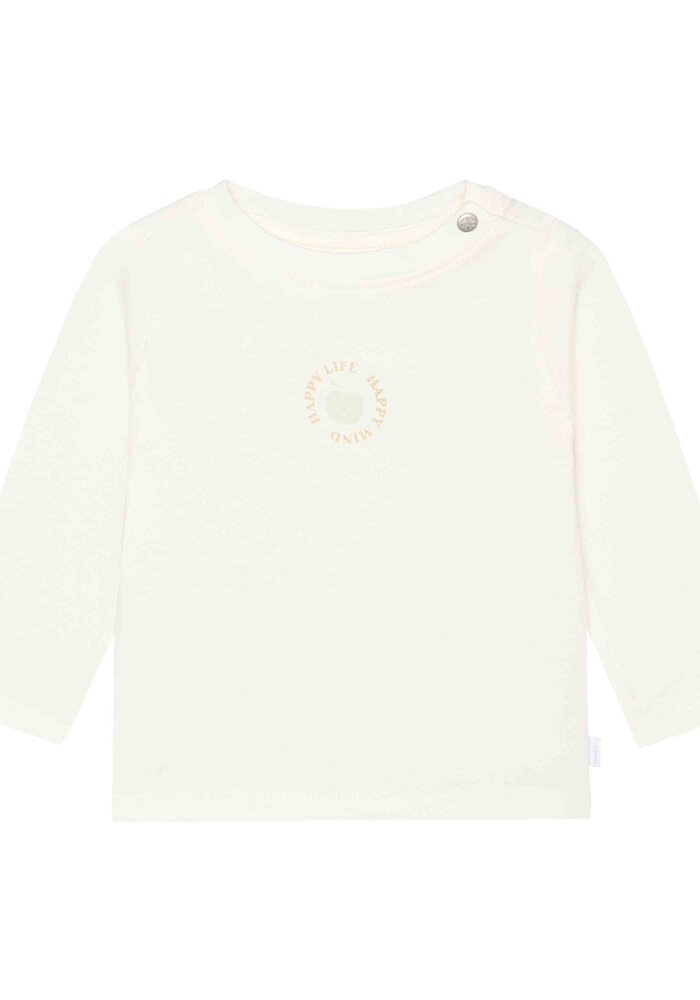 Noppies Tee LS White & Nice