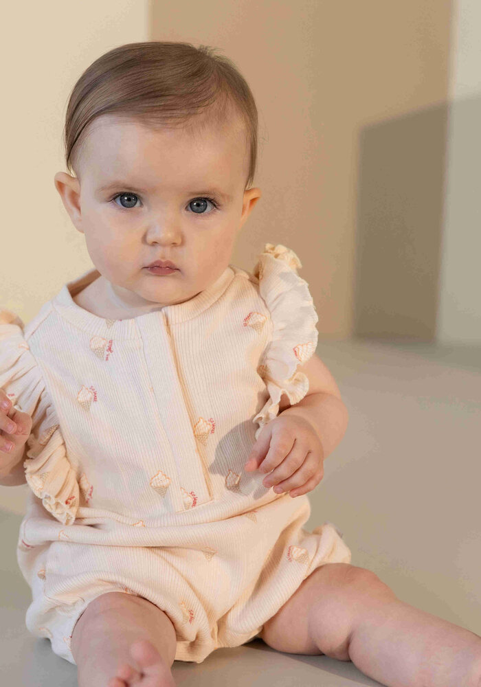 Noppies Playsuit SLV AOP Sand