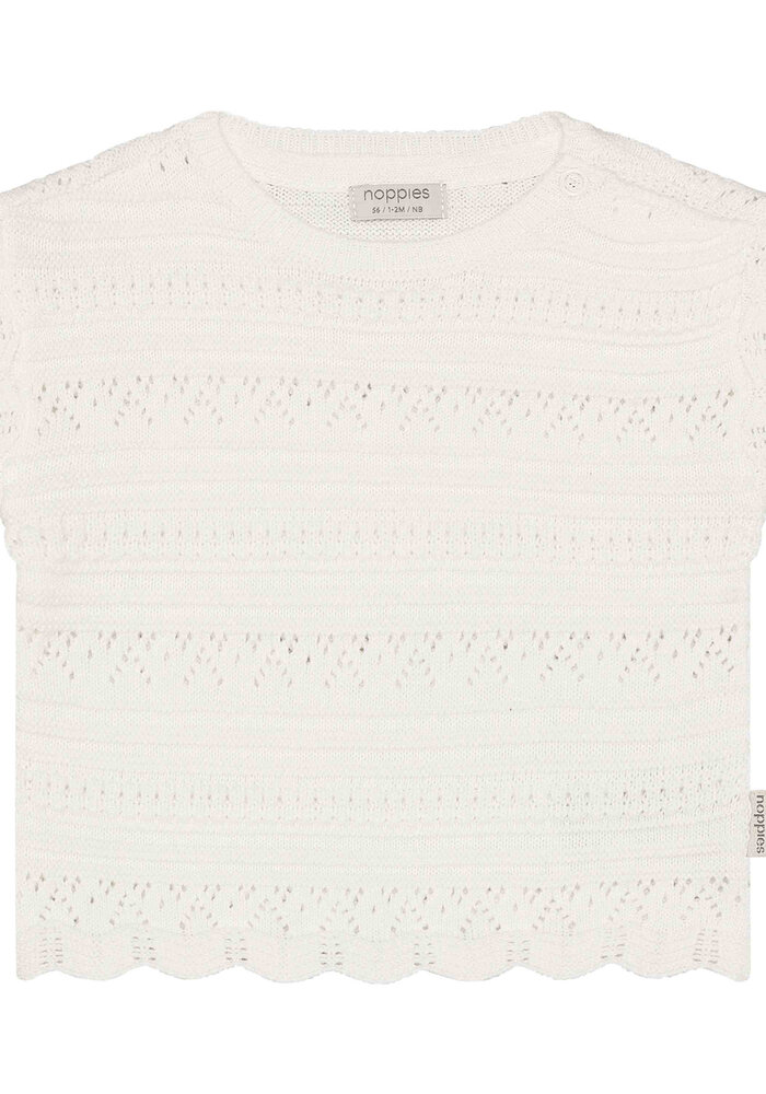 Noppies Top SS White