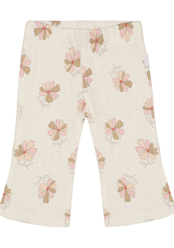 Noppies Legging flared long AOP White