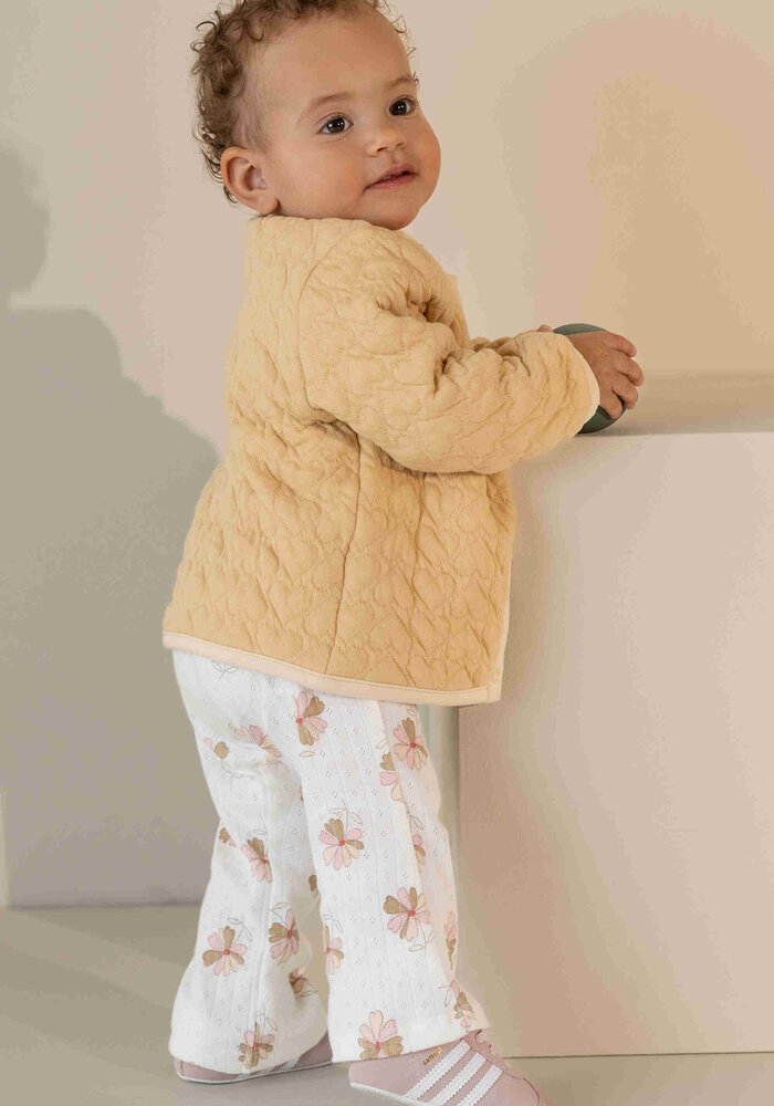 Noppies Legging flared long AOP White