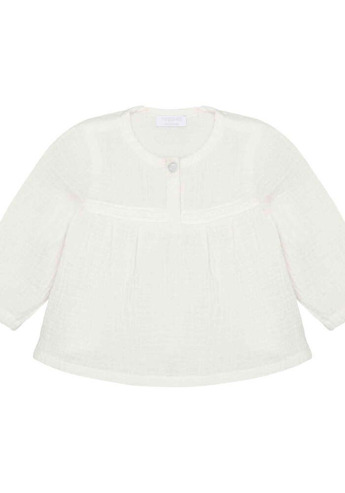 Noppies Dress LS White