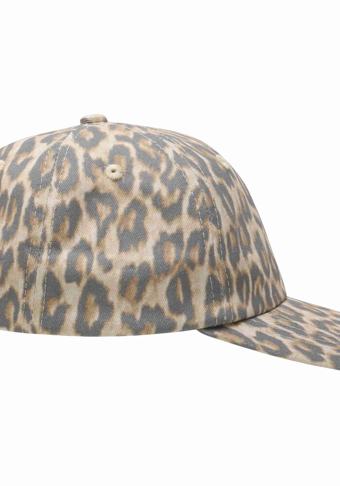 Daily Seven Cap Allover Print Latte Sand