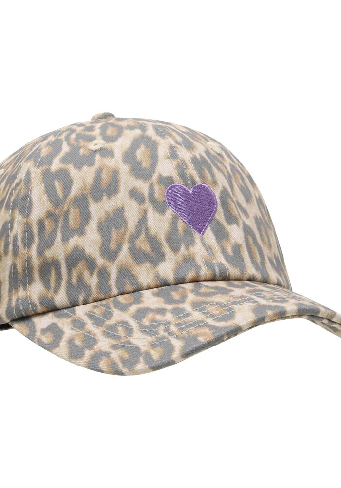 Daily Seven Cap Allover Print Latte Sand