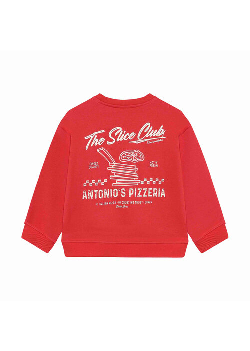 Daily seven Daily Seven Oversized Sweater Slice Club Chrysanthemum