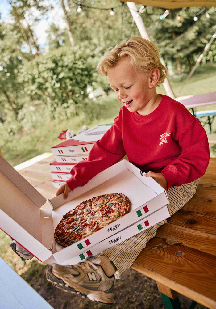 Daily Seven Oversized Sweater Slice Club Chrysanthemum