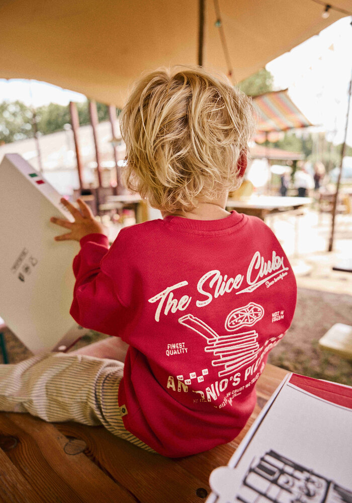 Daily Seven Oversized Sweater Slice Club Chrysanthemum