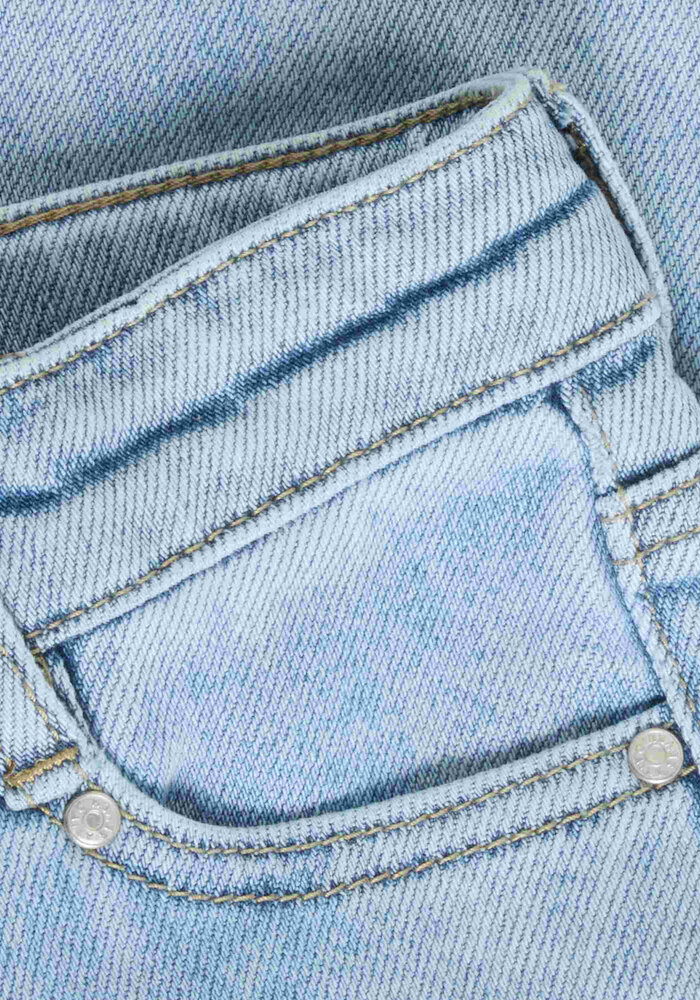 Daily Seven Denim Straight Fit Light Blue Denim