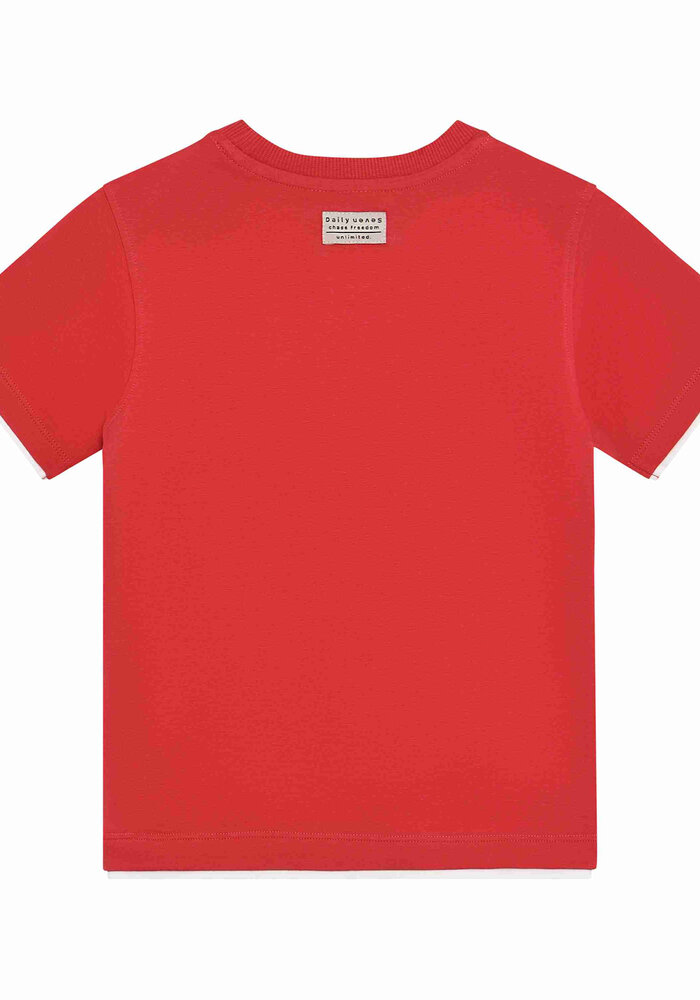 Daily Seven T-shirt Print Chrysanthemum