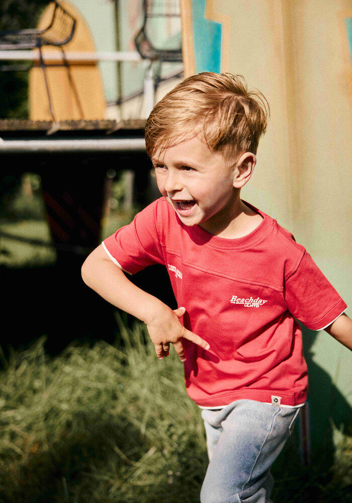 Daily Seven T-shirt Print Chrysanthemum